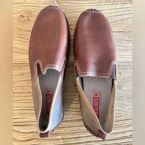 Pikolinos Jerez Leather Loafer Moccasin Driving Shoes Size 43 - Picture 4 of 6